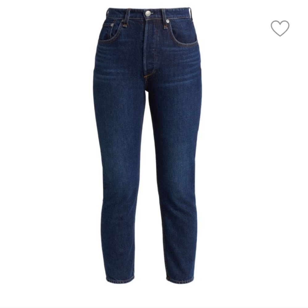 Rag&Bone Nina High Rise Ankle Cigarette | Dark Wash | Size 28 | Excellent!!